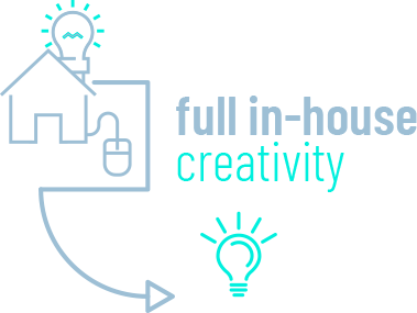 Full in-house creativity